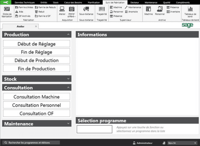 Sage Gestion de Production