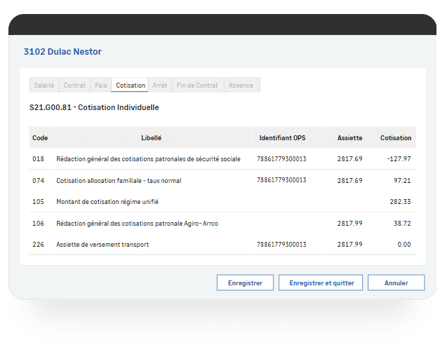 sage 100 paie rh - déclarations obligatoires